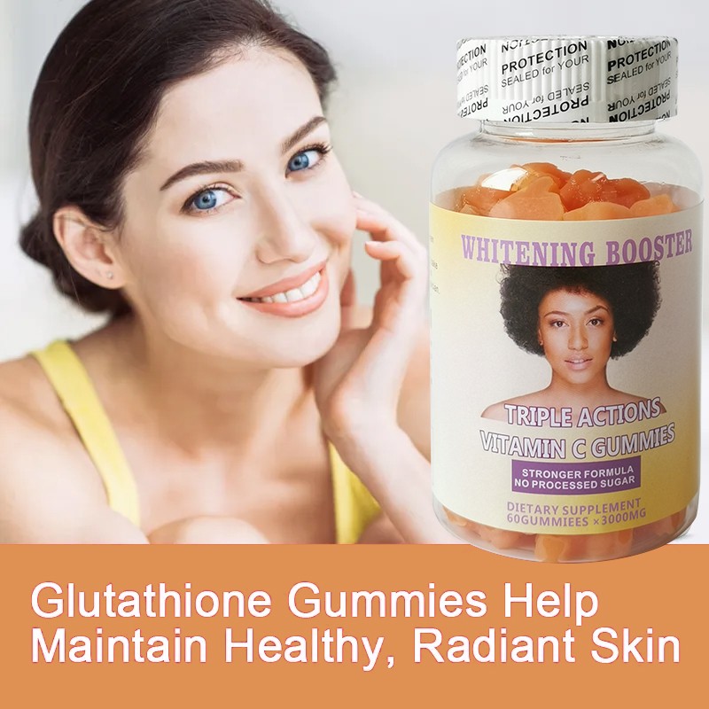 Vitamin C Gummies Supplier - Private Label Organic 3000mg Strong Formula Glutathione Collagen