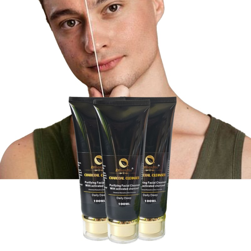 Face Cleanser Supplier - Hot Selling Charcoal Eliminate Acne Black Spots Brighten