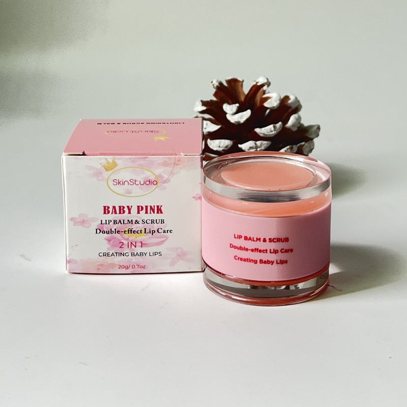 Lip Balm Manufacturer - OEM ODM Double Effect Lip Care 2 in 1 Moisturize Remove Dry Skin