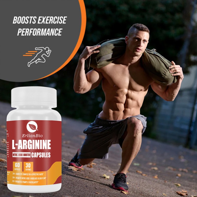 L-arginine Capsules Factory - OEM Nitric Oxide Booster L Citrulline Capsules With HCL