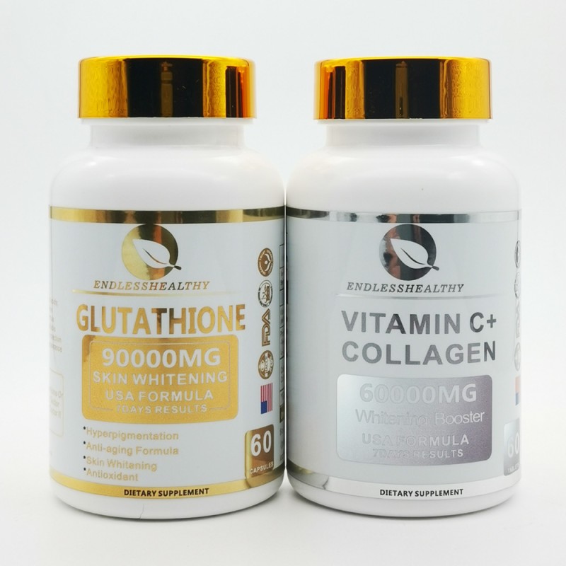 Glutathione Capsules Supplier - USA Hot Selling Best Skin Whitening Pills Whitening Skin