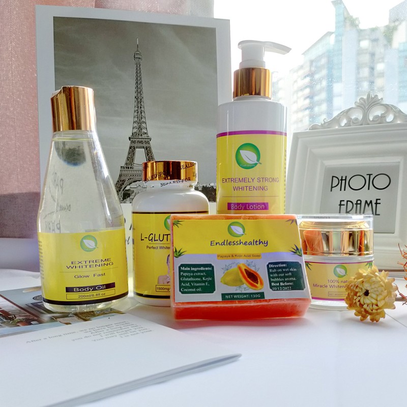 Whitening Set Manufacturer - Wholesale Korean Whitening Skin Care Set Glutathione Products Unisex