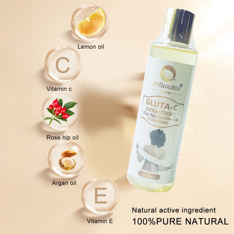 Whitening Oil Supplier - 100% Natural Kojic Acid MSDS CE Certified Skin Whitening Oil