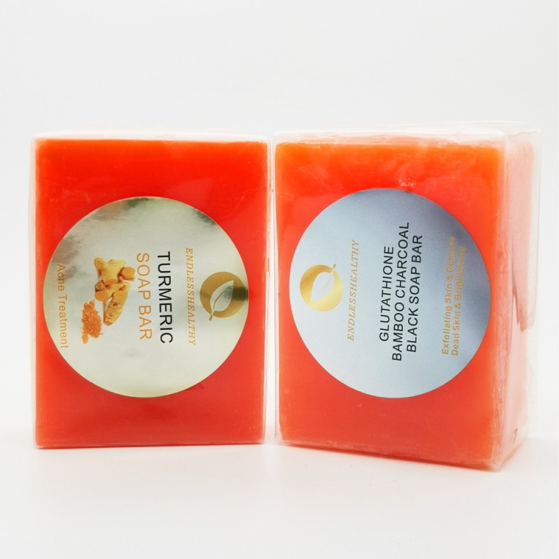Whitening Soap Supplier - Hot Sell Anti Acne Organic Face Cleaning Handmade Turmeric Kojic Acid