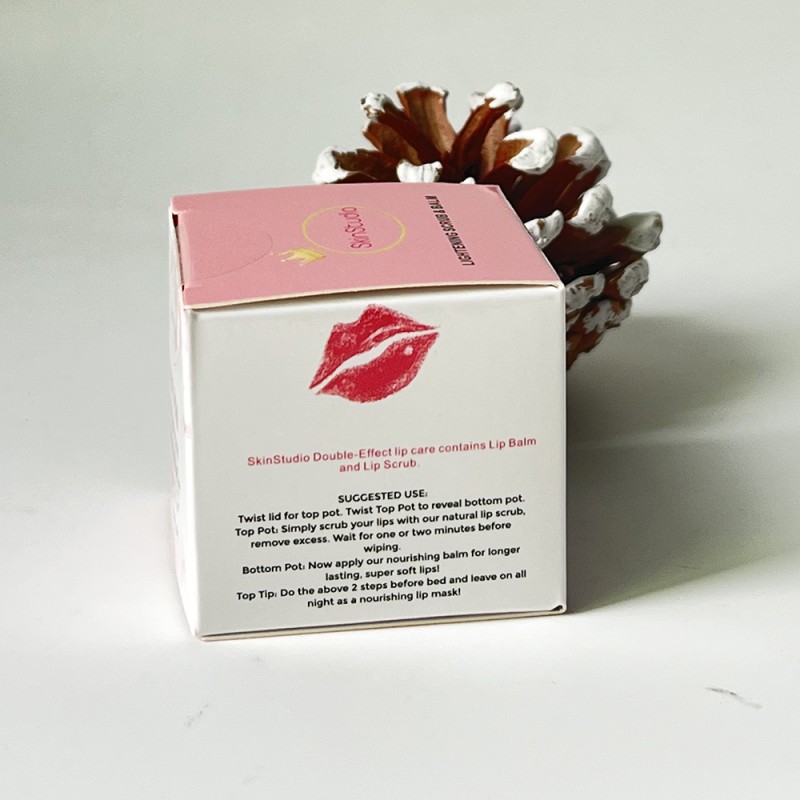 Lip Care Supplier - Wholesale Best Natural Cream Lip Scrub 2 in 1 Baby Balm Set Organic