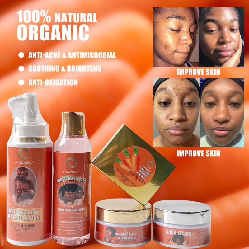 Skin Care Set Manufacturer - Whitening Natural Beauty Product Moisturizing Face Dark Spot Remove