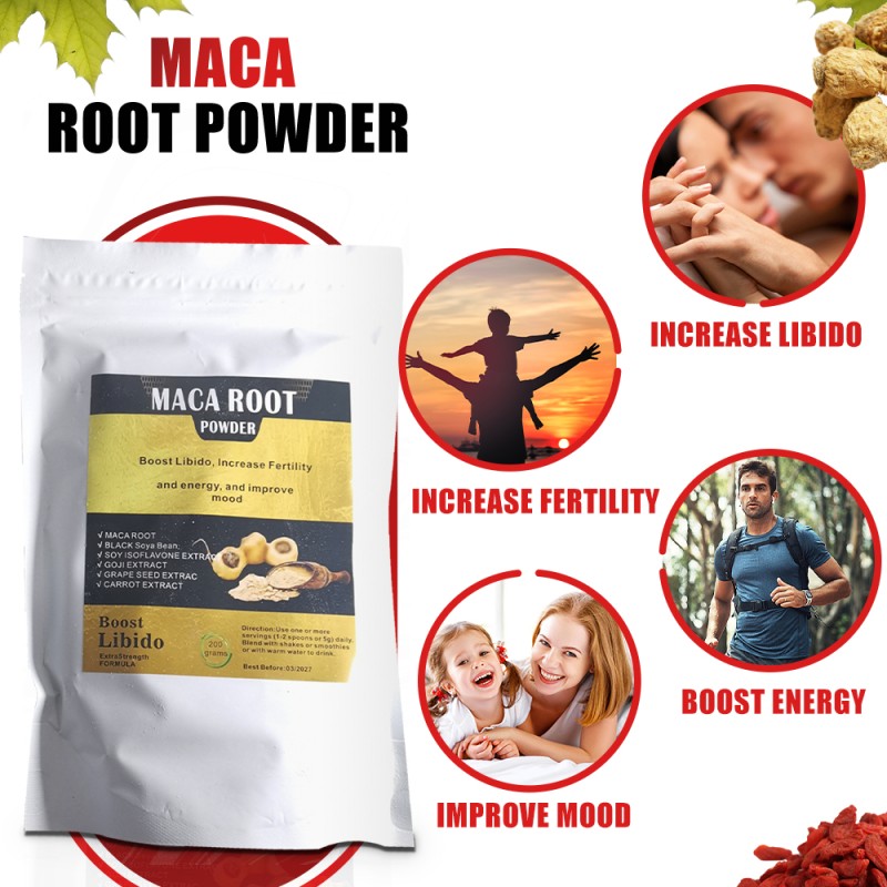 Maca Powder Supplier - OEM High-quality Supplements Enhance Male Strength Endurance