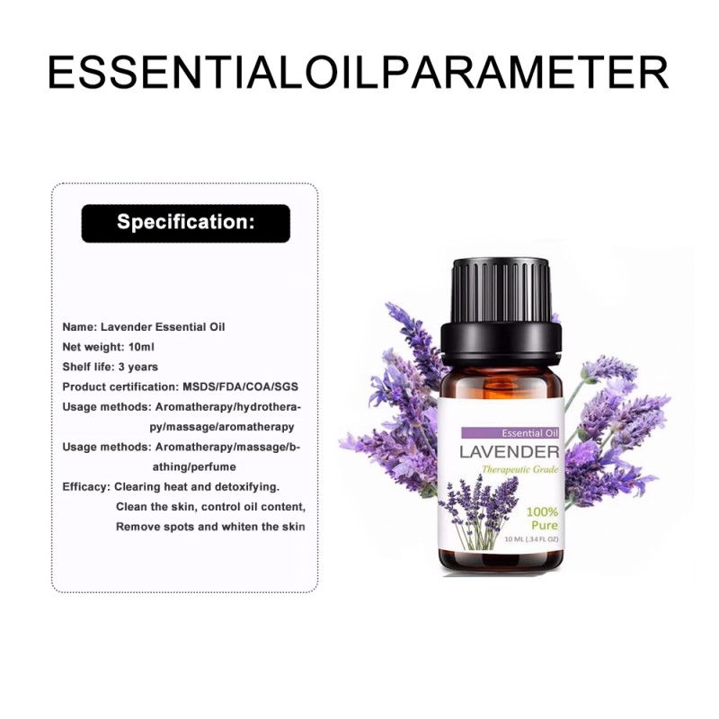 Lavender Oil Factory - Beauty Skin Acne Remove Organic Lavender Essential Oil Private Label