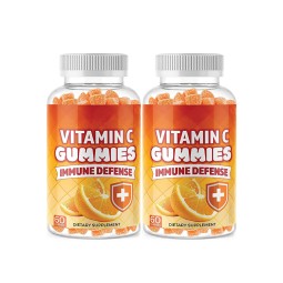 Vitamin C Gummies Manufacturer - 100% Orange Favor Natural Organic Immune Booster Vegetable Candy