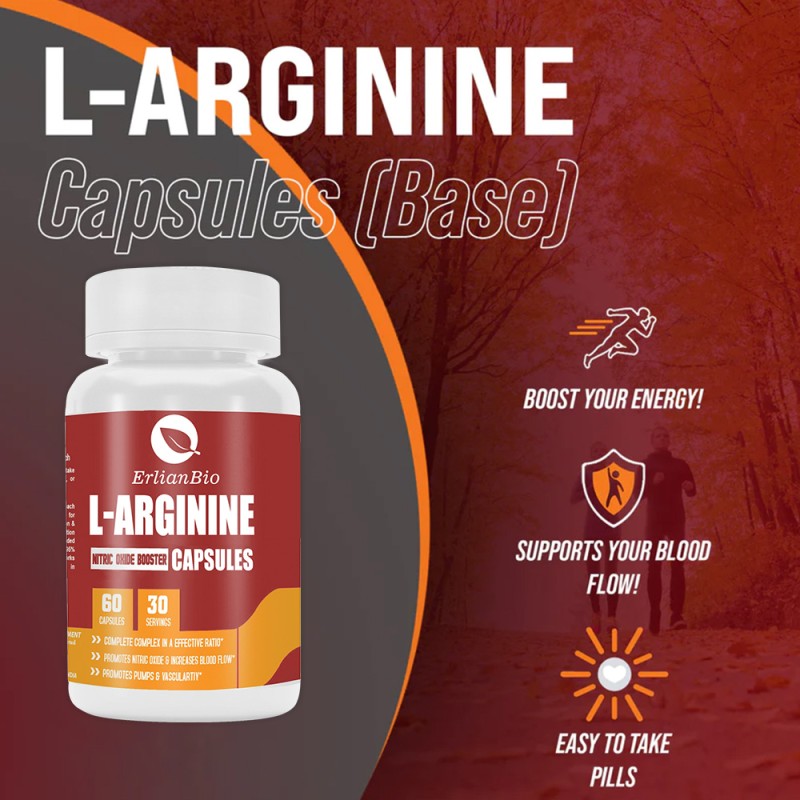 L-arginine Supplement Manufacturer - OEM Food Grade L-citrulline Magnesium Energy Supplements