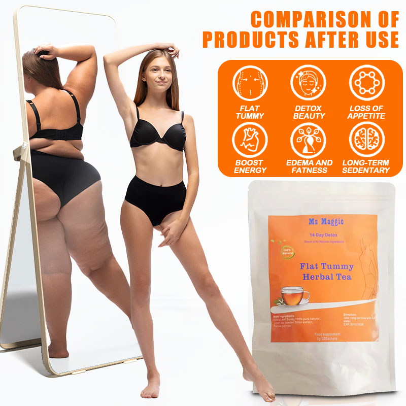 Herbal Tea Manufacturer - 2024 Flat Bellied Green Weight Loss Tea Chinese Herbal Medicine Burns Fat