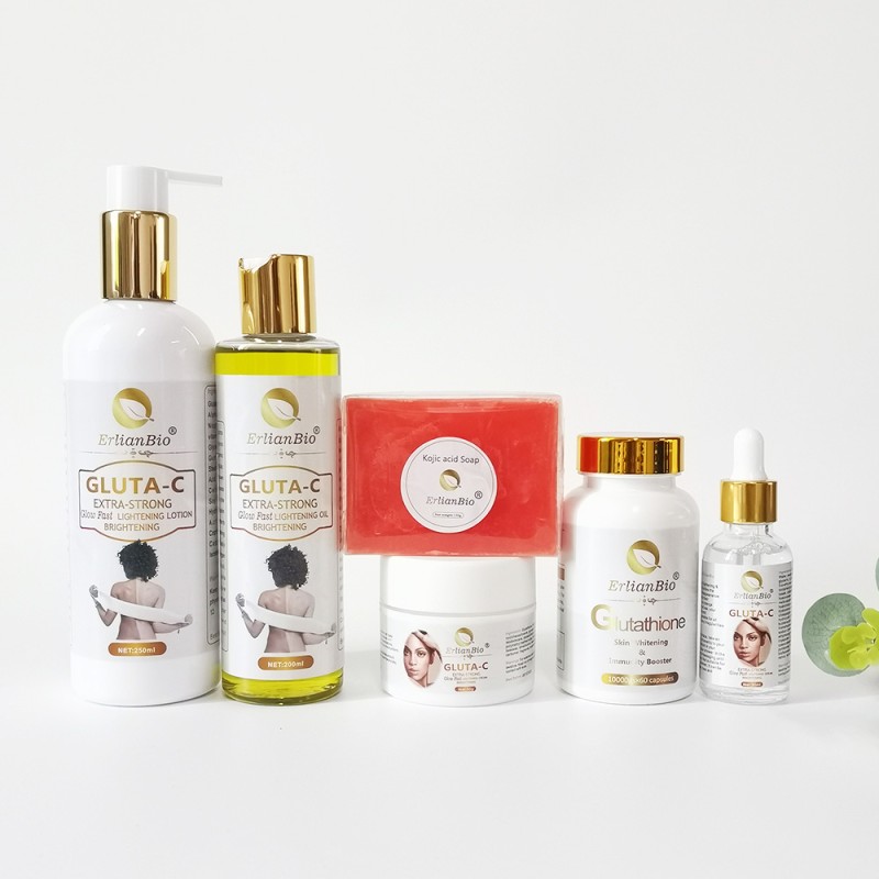 Rejuvenating Set Factory - Best for Whitening Gluta-c Rebranding 6 in 1 Sets Skin Care