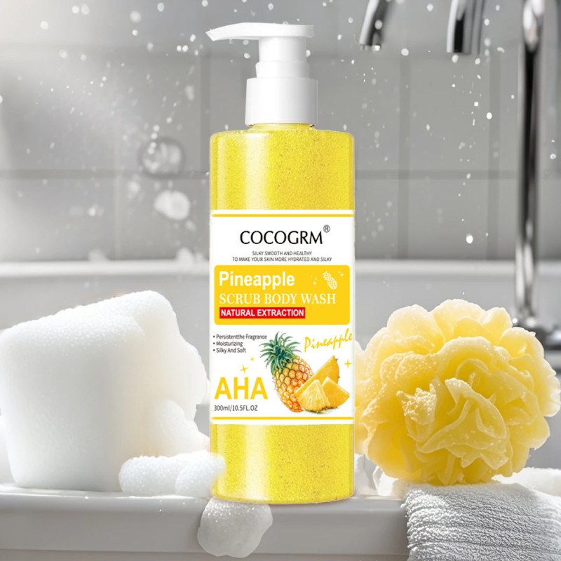 Moisturizing Shower Gel Supplier - COCOGRM Wholesale Natural Coconut Amino Acid Long Lasting