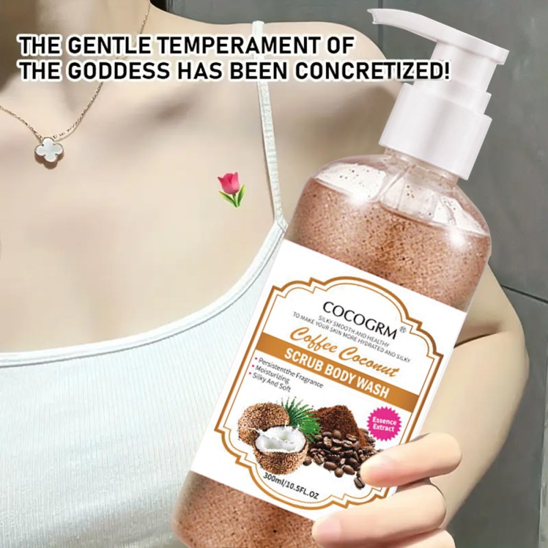 Shower Gel Manufacturer - COCOGRM Wholesale Organic Private Label Whitening Bath Gel