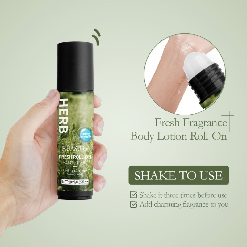 Ball Lotion Skincare Factory - HUASURV Wholesale Natural Bead Fragrance Refreshing Portable