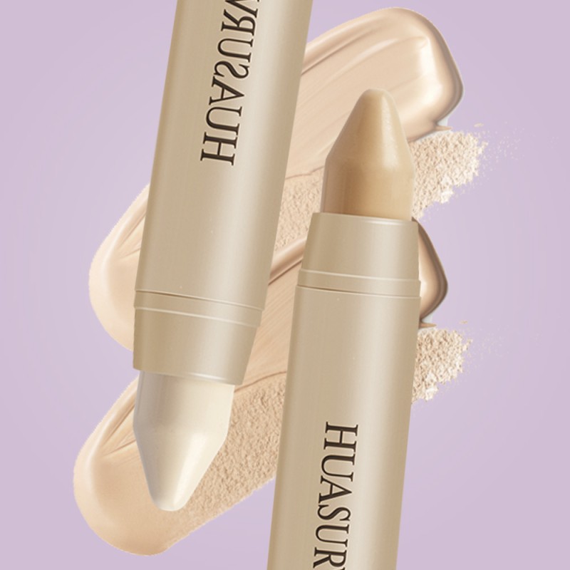 Foundation Makeup Factory - HUASURV Color Change Full Cover Long Lasting Matte Waterproof