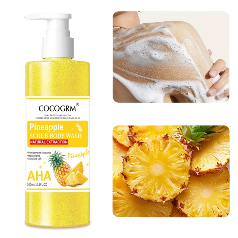 Moisturizing Shower Gel Supplier - COCOGRM Wholesale Natural Coconut Amino Acid Long Lasting