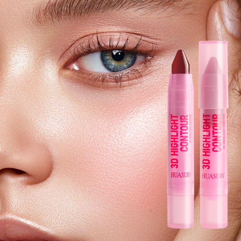 Jelly Blush Stick Factory - HUASURV 4 Color High Pigment Waterproof Long Lasting Shiny