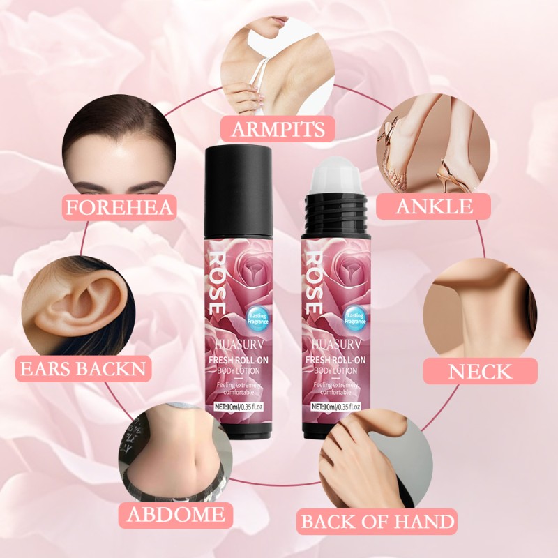 Ball Lotion Skincare Factory - HUASURV Wholesale Natural Bead Fragrance Refreshing Portable