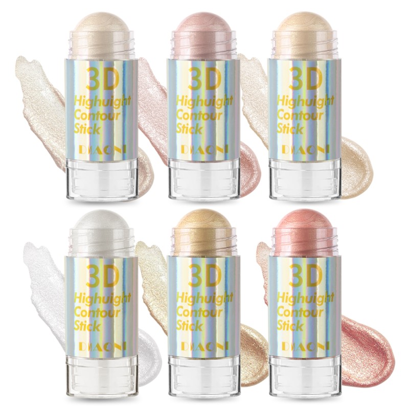 Eye Shadow Stick Manufacturer - Cream Shimmer Pearl Light Glitter 6 Colors Waterproof