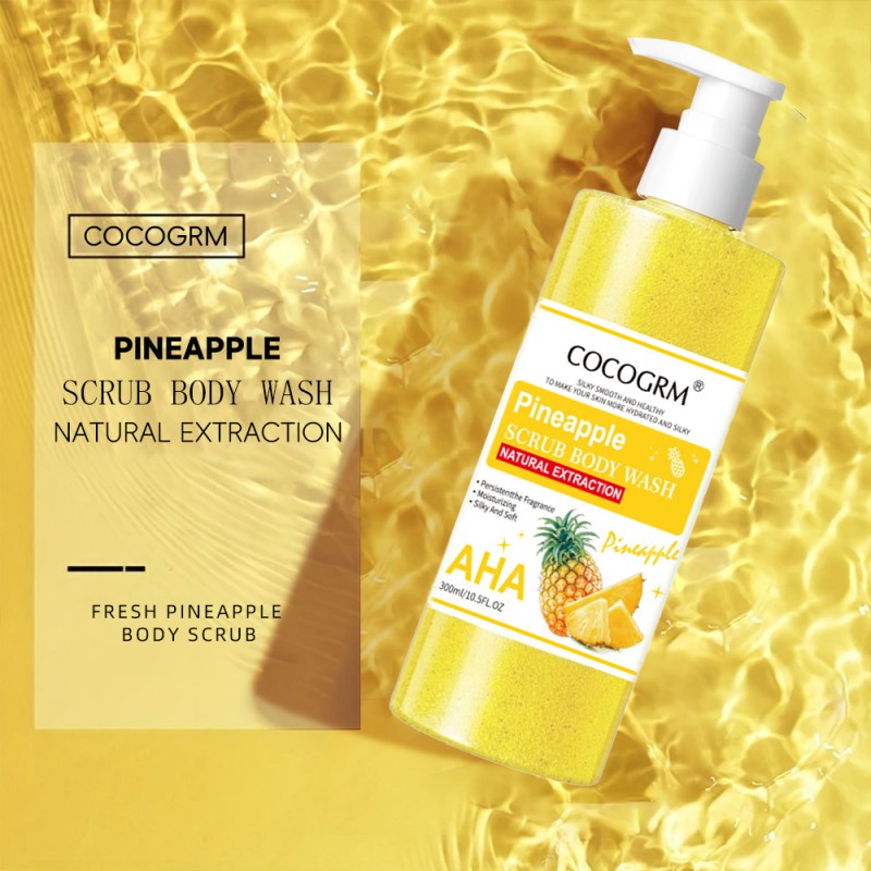 Moisturizing Shower Gel Supplier - COCOGRM Wholesale Natural Coconut Amino Acid Long Lasting