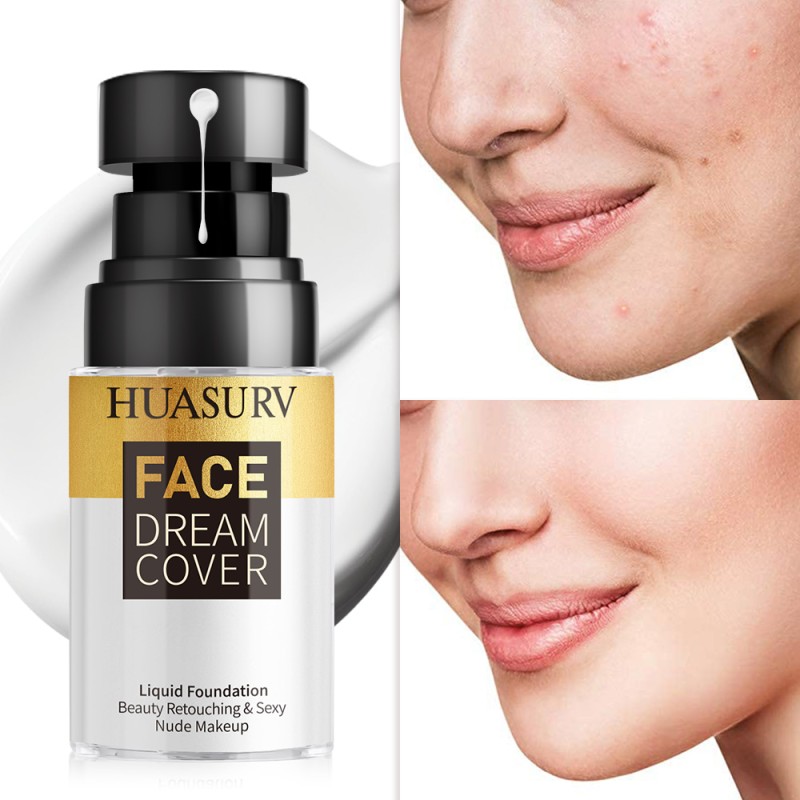 Liquid Concealer Supplier - HUASURV Three-dimensional Brightening Waterproof All-day