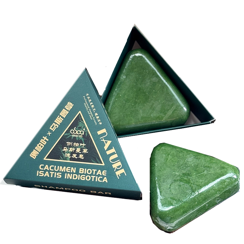 Hair Shampoo Soap Manufacturer - Chinese Green Herbal Formula Promoting Hair Oil Controlled Fluffy Soap