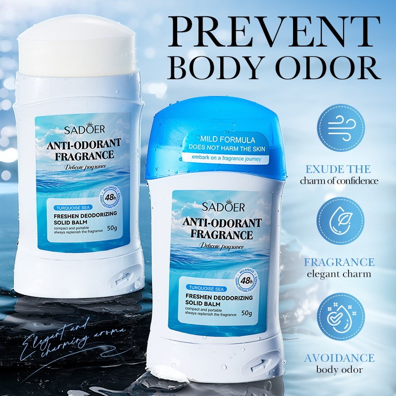 Deodorant Balm Manufacturer - Deodorizing Solid Refreshing Scent Stick Long-lasting Fragrance Balm 50g