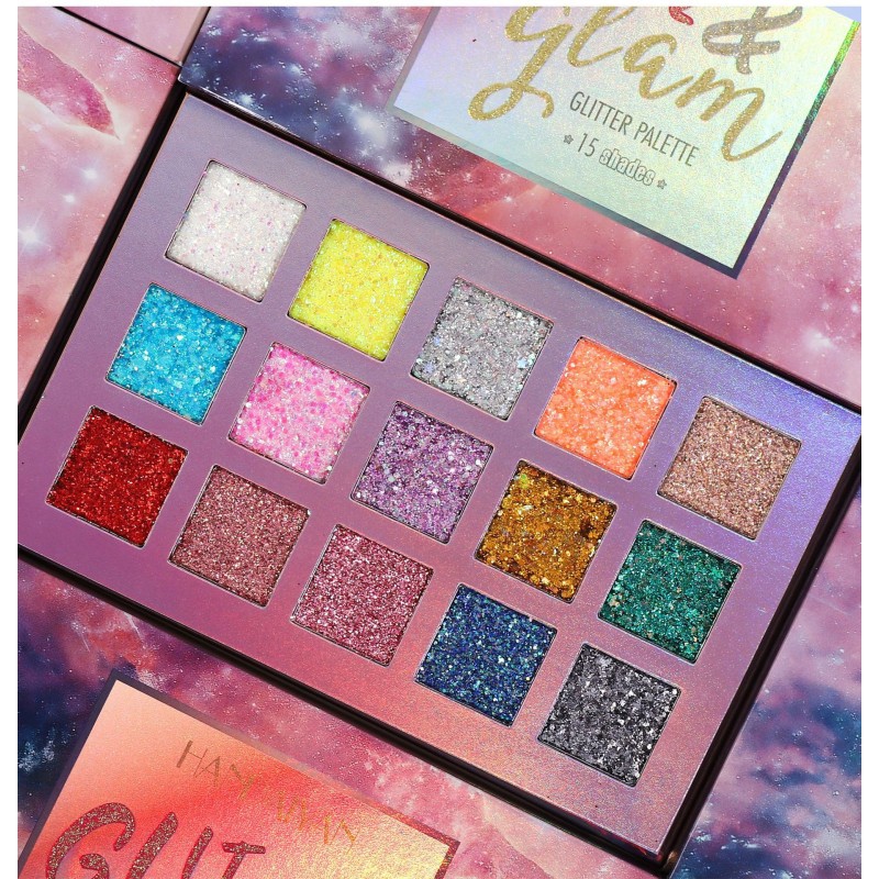 Eye Shadow Supplier - Eye Shadow Multicolor Glitter High Pigment Shimmer Sparkle Palette Long Lasting