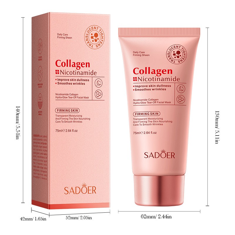 Facial Mask Manufacturer - Face Skin Hydrate Gel Mask Moisture Lifting Firming Collagen Mask