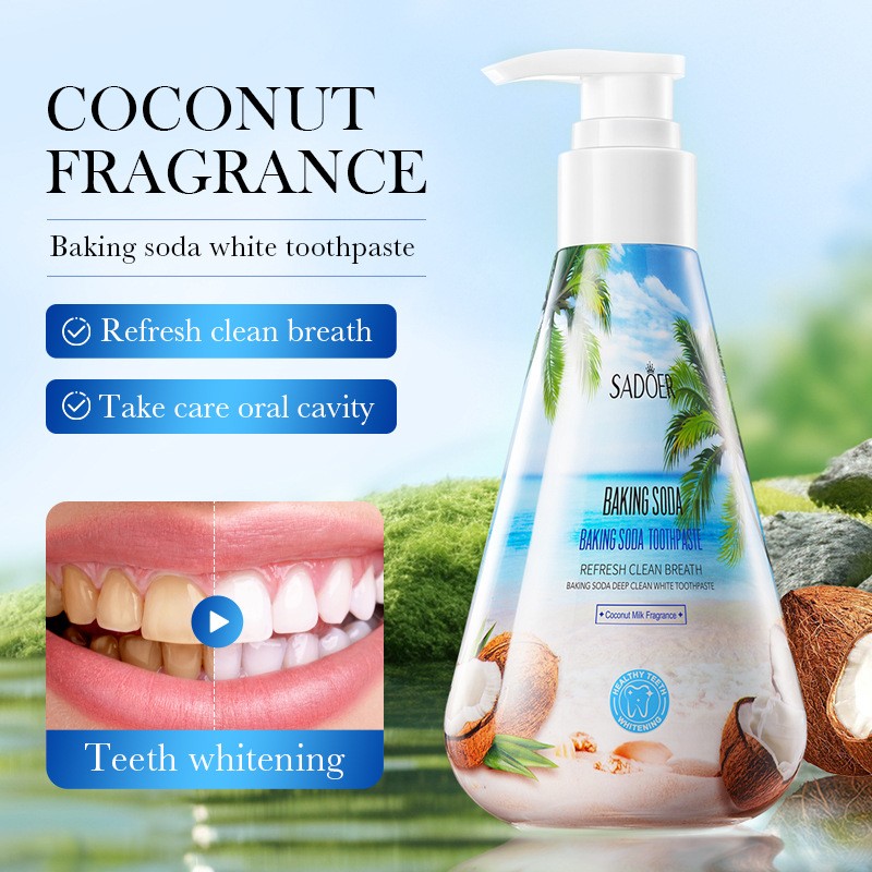 Toothpaste Factory - Dental Fragrance Stain Removal Enzymes Tooth Paste Whitening Refreshing Gel Toothpaste