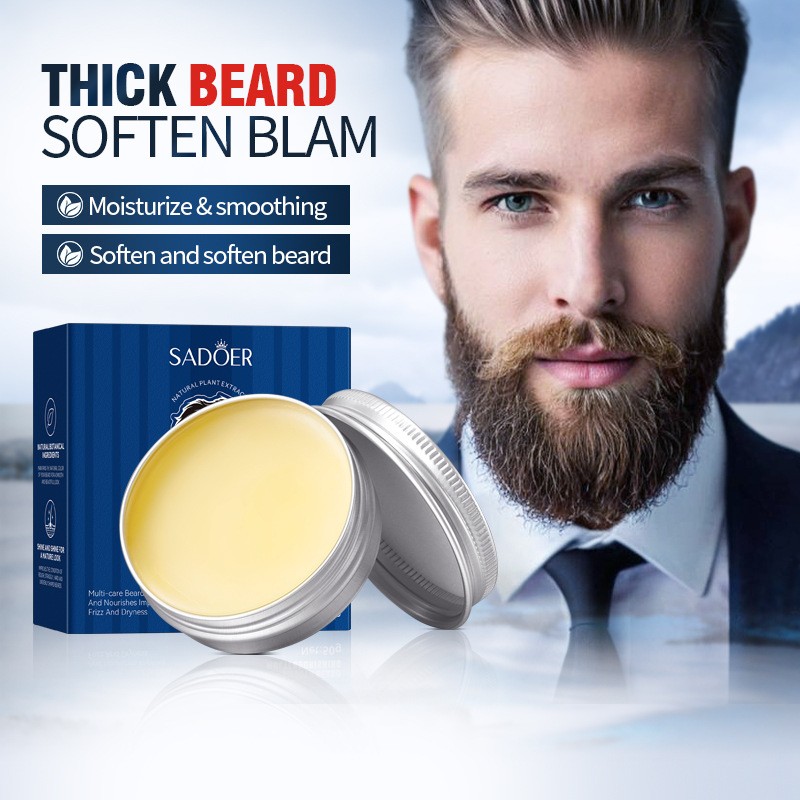 Beard Balm Manufacturer - Organic Men Moustache Care Nourishing Moisture and Smoothing Shaping Balm