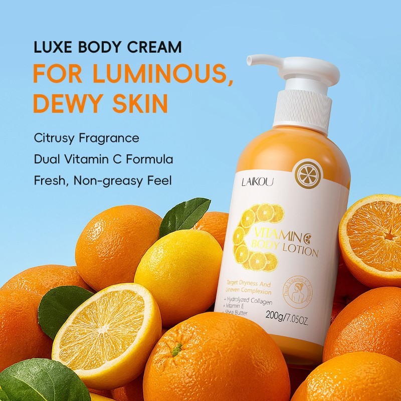 Body Lotion Manufacturer - Body Nourishing Moisturizing Brighten Radiance Vitamin C Lotion