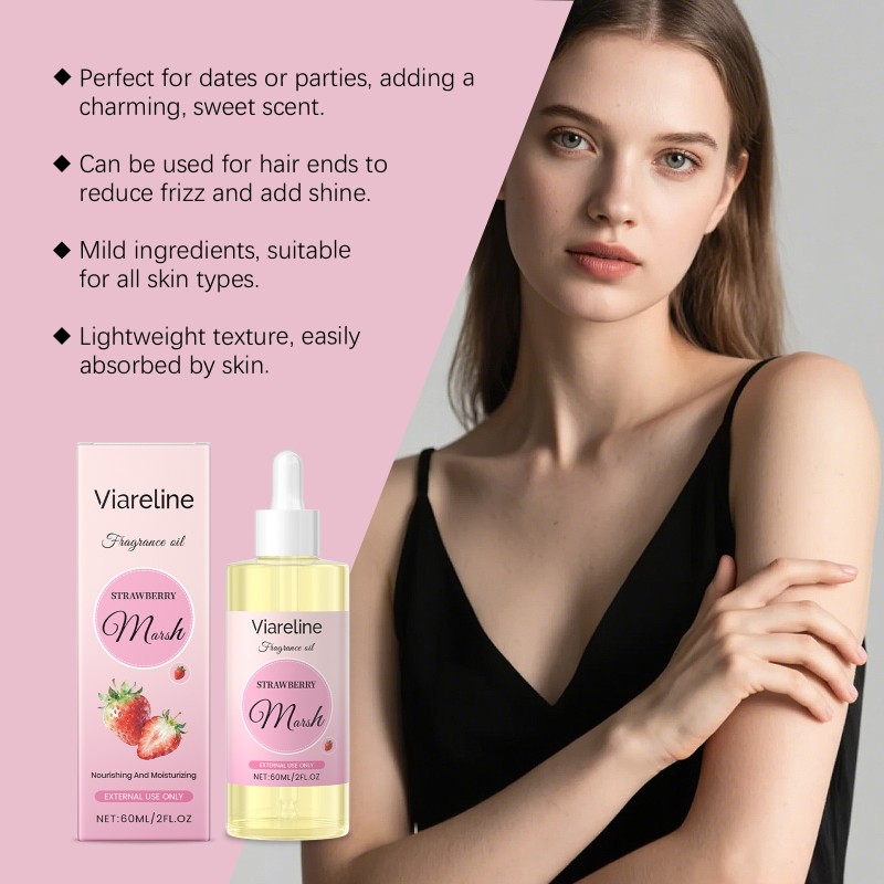 Essential Oil Factory - Hydrating Moisture Essential Oil Nourish Dry Smooth Lightweight Strawberry