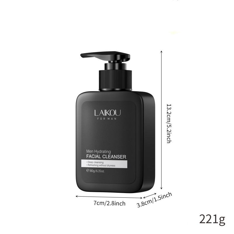 Face Wash Factory - Moisturizing Hydrating Rich Foam Face Wash Anti Dryness Refreshing Facial Cleanser