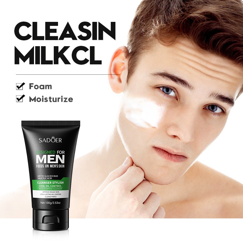 Face Wash Manufacturer - Wholesale Natural Deep Cleansing Pores Shrink Cool Refreshing Facial Cleanser