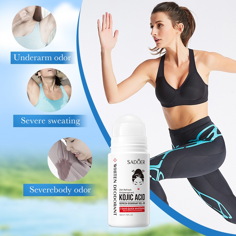 Deodorant Manufacturer - Long Lasting Fragrance Underarm Odor Removal Whitening Kojic Acid Roll on