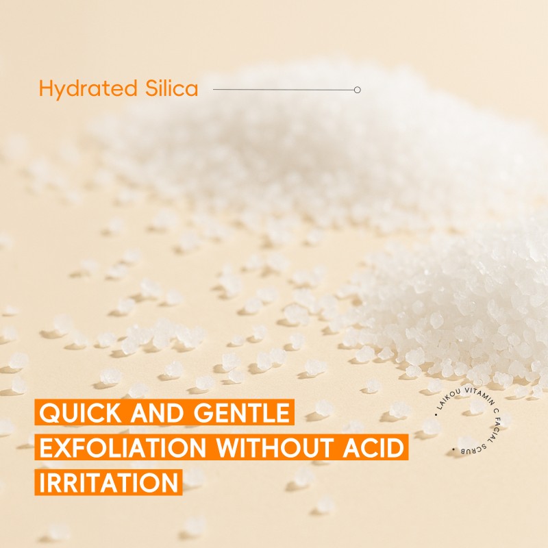 Facial Scrub Manufacturer - Vitamin C Facial Scrub Moisture Brighten Gentle Exfoliation Gel