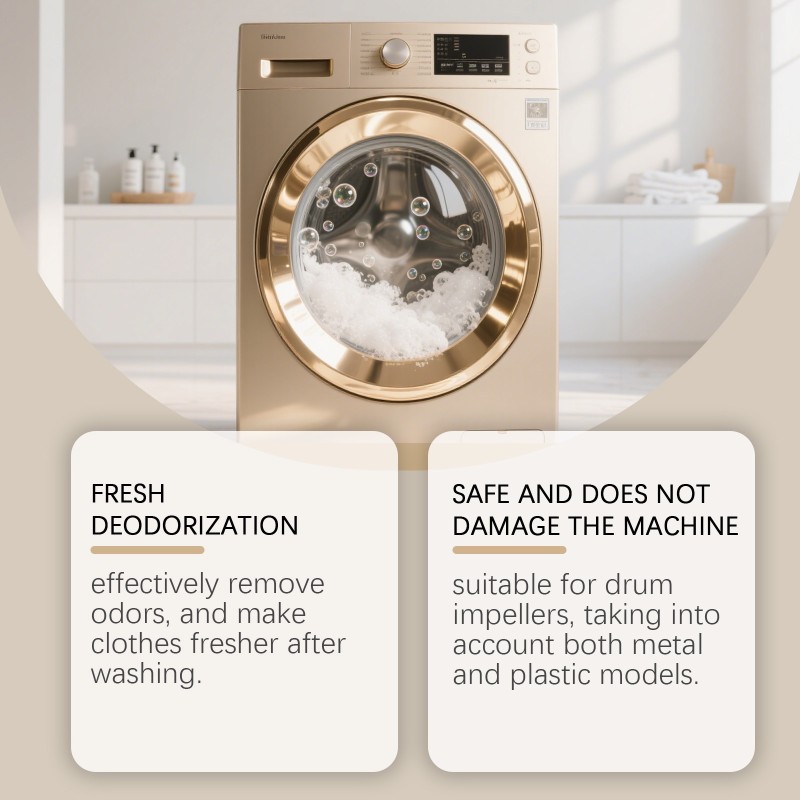 Cleaner Tablets Supplier - Washing Machine Deep Cleaning Descaling Dirt Stains Remover Cleaner Tablets