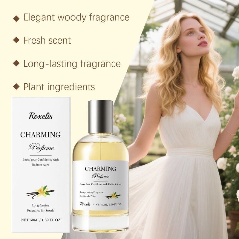 Women's Perfume Factory - High Quality 50ml Fresh Light Fragrance Vanilla Amber Spray