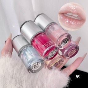 Lip Gloss Supplier - Sparkly Shiny Glass-finished Lip Gloss Crystal Lustrous Transparent Lip Gloss