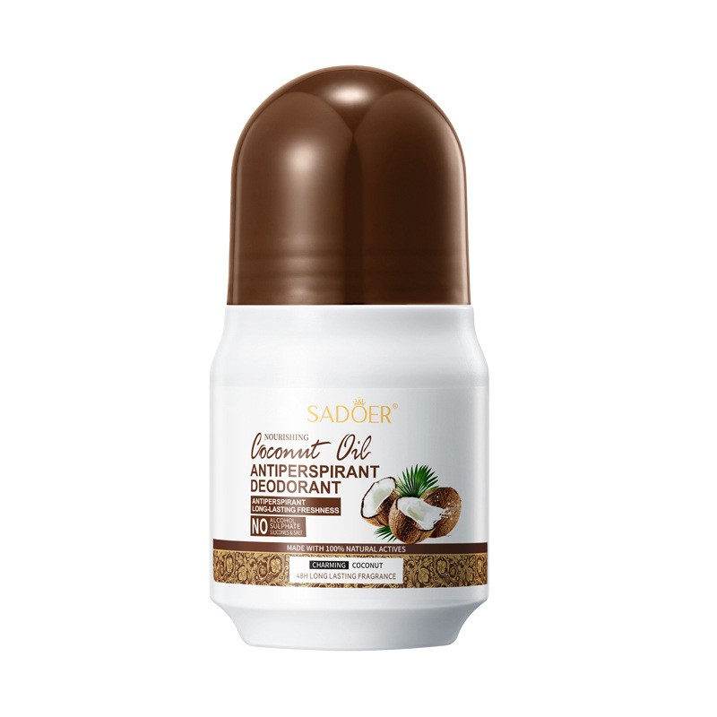 Deodorant Factory - Natural Nourishing Antiperspirant Long-lasting Refreshing Coconut Oil Roll on