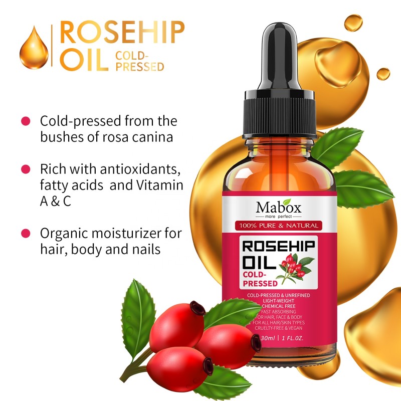 Rosehip Oil Manufacturer - Private Label Organic Natural Rosehip Oil for Face Pure Rosehip Seed Oil