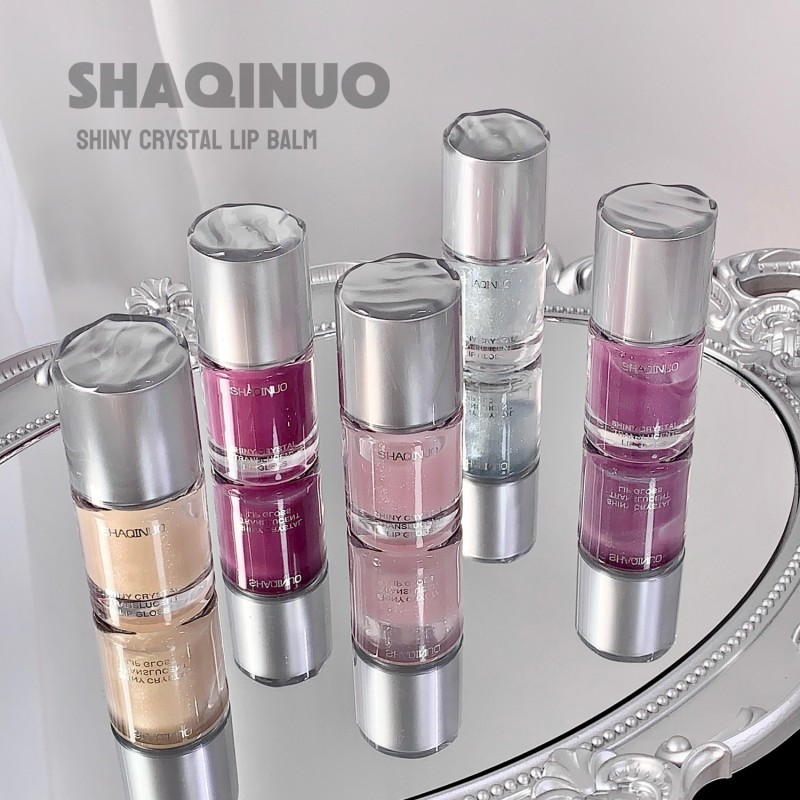 Lip Gloss Supplier - Sparkly Shiny Glass-finished Lip Gloss Crystal Lustrous Transparent Lip Gloss
