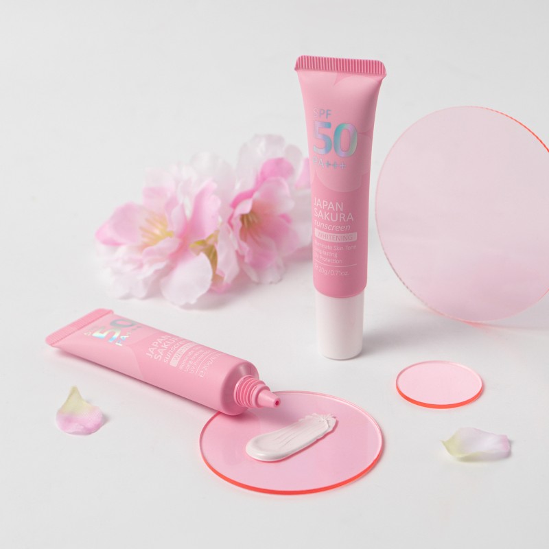 Sunscreen Factory - Sakura Refreshing Without Greasy Moisturizing Lightening Sunscreen SPF50 PA+++