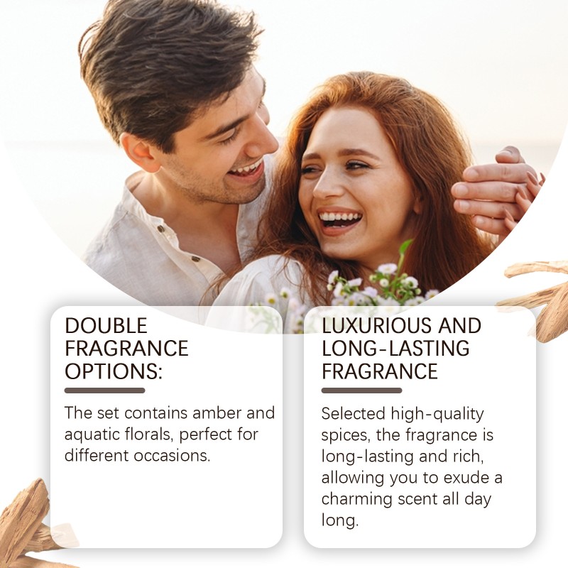 Perfume Set Manufacturer - High Quality Warm Amber Refreshing Floral Long Lasting Gift Set
