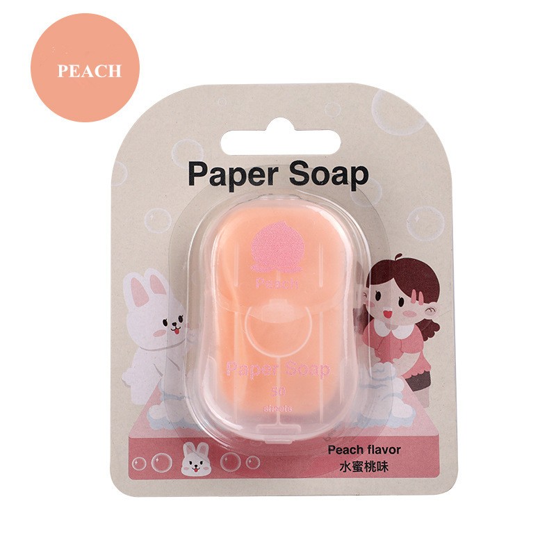 Paper Soap Factory - Mini Portable Travel Hand Wash Foam Paper Soap Sheets Wholesale Dry Soapsheets