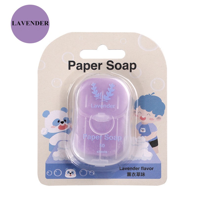 Paper Soap Factory - Mini Portable Travel Hand Wash Foam Paper Soap Sheets Wholesale Dry Soapsheets
