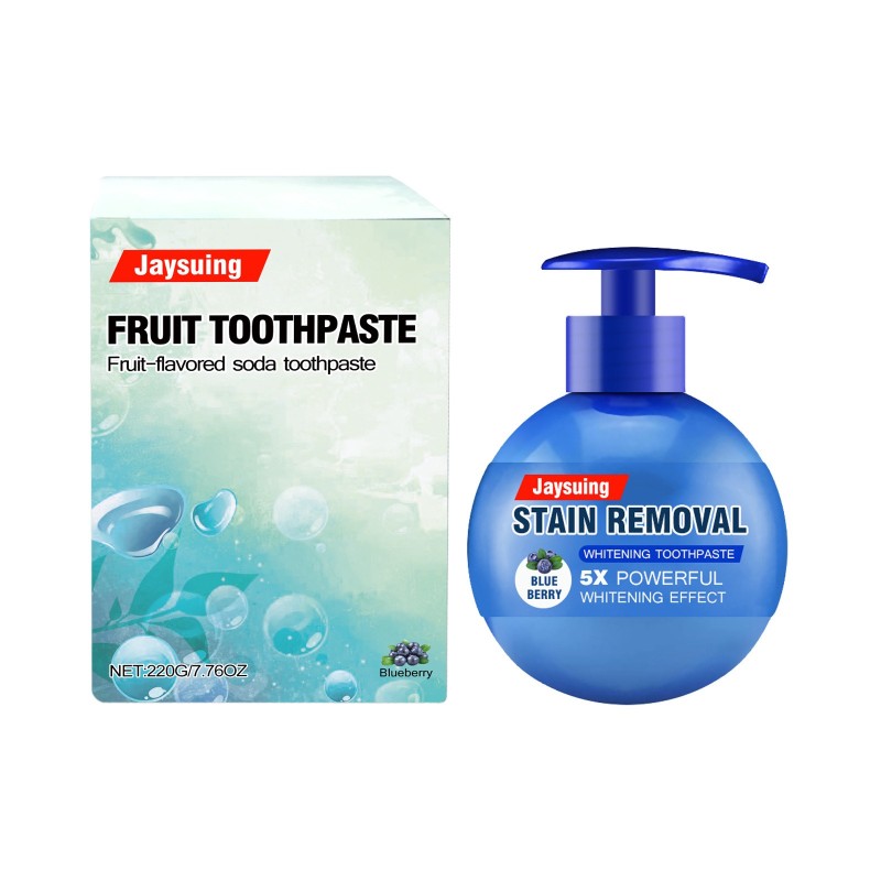 Toothpaste Manufacturer - Tooth Cleansing Yellow Tea Stains Removal Fruit Flavor Whitening Baking Soda Toothpaste