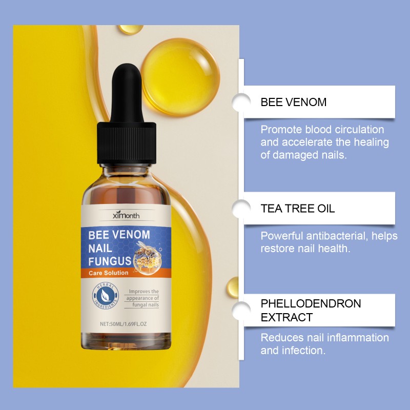 Nail Serum Supplier - Organic Nail Care Solution Nourishing Fungus Treatment Deep Repair Serum